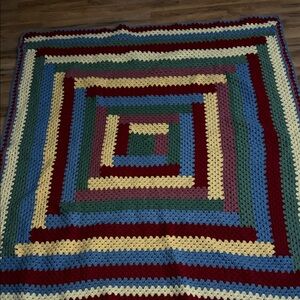 Colorful Crochet Blanket